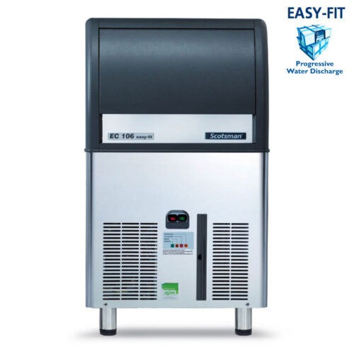 Scotsman EC 107 EasyFit Model C/W XSAFE Ice2o Ice Machines