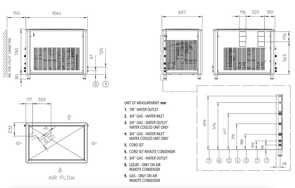 Scotsman MF66 Flake Ice Machine C/W X Safe Ice2o Ice Machines
